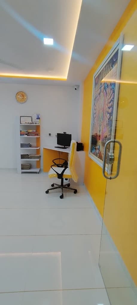 Inside the Unique English Academy centre in Surat